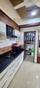 Kitchen Image of 1580 Sq.ft 2 BHK Apartment / Flat for sale in Shree Siddhi Ganesh Genesis, Gota Ahmedabad for Rs. 6600000