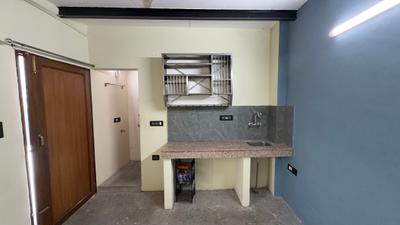 Kitchen Image of 150 Sq.ft 1 RK Independent House for rent in Rajpur Khurd Village New Delhi for Rs. 5000
