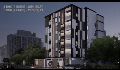 Image of 1573 Sq.ft 3 BHK Apartment / Flat for sale in Padi, Chennai for Rs. 14953000