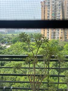 Balcony Image of 580 Sq.ft 1 RK Apartment / Flat for rent in Eldeco Aamantran, Sector 119 Noida for Rs. 24999