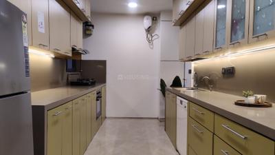 Kitchen Image of 1800 Sq.ft 4 BHK Apartment / Flat for sale in Rustomjee Seasons, Bandra East Mumbai for Rs. 119300000