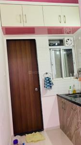 Kitchen Image of 450 Sq.ft 1 BHK Apartment / Flat for rent in APAK Ajinkya Towers, Charholi Budruk Pune for Rs. 16500
