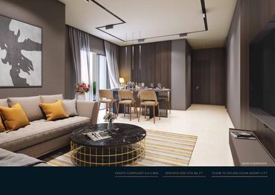 Hall Image of 1311 Sq.ft 3 BHK Apartment / Flat for sale in Nirmala Jade, Lake Town Kolkata for Rs. 25000000