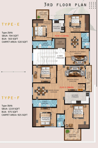 Image of 704 Sq.ft 2 BHK Apartment / Flat for sale in Six Mile, Guwahati for Rs. 3498000