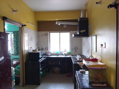 Kitchen Image of 1152 Sq.ft 3 BHK Apartment / Flat for sale in Paschim Barisha Kolkata for Rs. 3500000