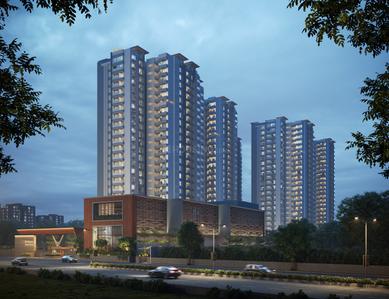 Image of 2010 Sq.ft 3 BHK Apartment / Flat for sale in Electronic City, Bengaluru for Rs. 17905000