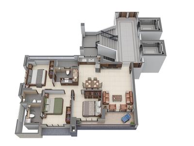 Image of 1644 Sq.ft 3 BHK Apartment / Flat for sale in Laxmi Nova, Sima Nagar, Surat for Rs. 6000000