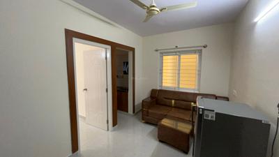 Living Room Image of 700 Sq.ft 1 BHK Apartment / Flat for rent in BTM Layout Bengaluru for Rs. 34999