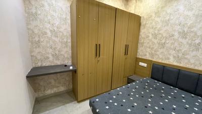 Bedroom Image of 1500 Sq.ft 1 BHK Builder Floor for rent in Mahalakshmi Nagar Indore for Rs. 19000