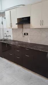 Kitchen Image of 1100 Sq.ft 2 BHK Builder Floor for rent in Noida Extension Greater Noida for Rs. 12000
