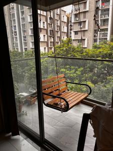 Balcony Image of 1650 Sq.ft 4 BHK Apartment / Flat for sale in Swati Parkside, Shela Ahmedabad for Rs. 22000000