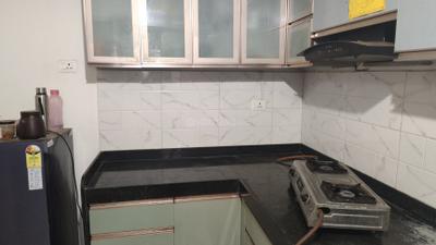 Kitchen Image of 1200 Sq.ft 3 BHK Apartment / Flat for rent in Mantra Essence, Undri Pune for Rs. 30000