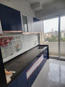 Kitchen Image of 2025 Sq.ft 4 BHK Apartment / Flat for rent in Birla Vanya, Ulhasnagar Thane for Rs. 60000