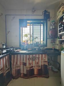 Kitchen Image of 600 Sq.ft 1 BHK Apartment / Flat for sale in Kalwa Thane for Rs. 4600000