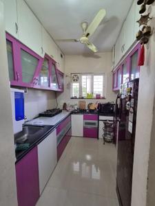 Kitchen Image of 975 Sq.ft 1 BHK Apartment / Flat for sale in Venkatesh Venkatesh Sharvil, Dhayari Pune for Rs. 7000000