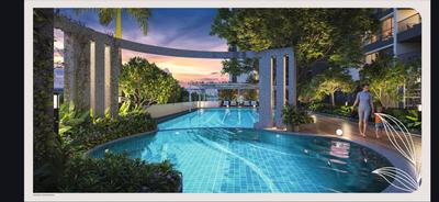 Balcony Image of 1400 Sq.ft 3 BHK Apartment / Flat for sale in RGS Forte Aspire, Punawale Pune for Rs. 9000000