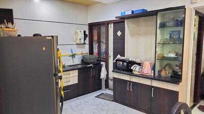 Kitchen Image of 1300 Sq.ft 2 BHK Apartment / Flat for sale in Adajan Surat for Rs. 4751000