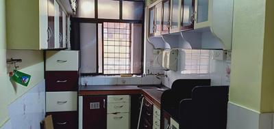 Kitchen Image of 600 Sq.ft 1 BHK Apartment / Flat for rent in Kalyan West Kalyan for Rs. 13000