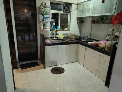 Kitchen Image of 610 Sq.ft 1 BHK Apartment / Flat for sale in HRT Pranjal Residency, Baner Pune for Rs. 6000000