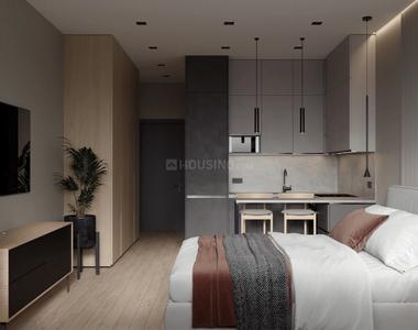 Bedroom Image of 320 Sq.ft 1 RK Studio for sale in Central Park Resorts, Sector 48 Gurgaon for Rs. 2500000