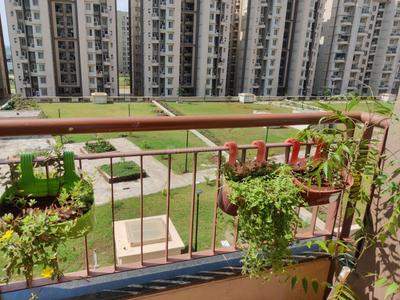 Balcony Image of 670 Sq.ft 1 BHK Apartment / Flat for sale in Nyati Elan Central II, Wagholi Pune for Rs. 4500000