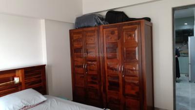 Bedroom Image of 1500 Sq.ft 3 BHK Apartment / Flat for sale in Saanidhya Aavkar Amore, Sargasan Gandhinagar for Rs. 10000000