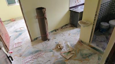 Living Room Image of 500 Sq.ft 1 BHK Apartment / Flat for rent in Keshtopur Kolkata for Rs. 10000