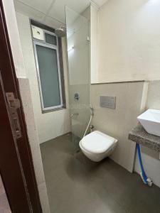Bathroom Image of 1050 Sq.ft 3 BHK Apartment / Flat for rent in Kolshet Thane for Rs. 41000