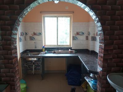 Kitchen Image of 1000 Sq.ft 2 BHK Apartment / Flat for sale in Behala Kolkata for Rs. 4000000
