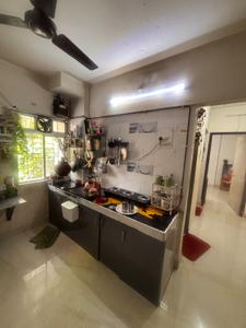 Kitchen Image of 610 Sq.ft 1 BHK Apartment / Flat for rent in Anand Vastu Anand, Kalwa Thane for Rs. 21000