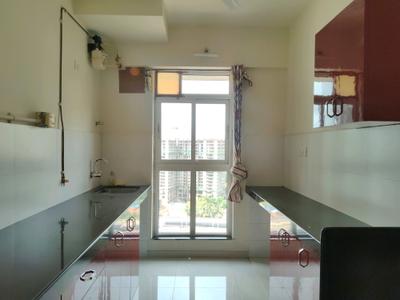 Kitchen Image of 740 Sq.ft 2 BHK Apartment / Flat for rent in Godrej Emerald, Thane West Thane for Rs. 27000