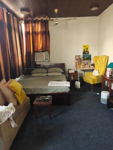 Bedroom Image of 500 Sq.ft 1 BHK Builder Floor for rent in Greater Kailash II New Delhi for Rs. 30000