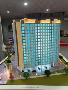 Kitchen Image of 600 Sq.ft 1 BHK Apartment / Flat for sale in J Prime Swastik, Shirdhon Navi Mumbai for Rs. 3600000