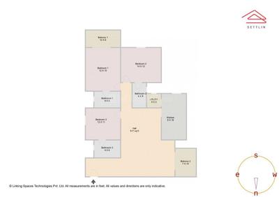 Image of 2090 Sq.ft 3 BHK Apartment / Flat for sale in BTG Layout by Sharadamma, BTM Layout, Bengaluru for Rs. 45000000
