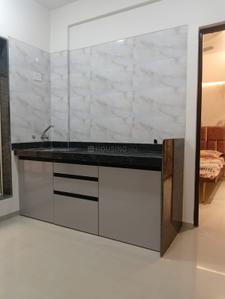 Kitchen Image of 600 Sq.ft 1 BHK Apartment / Flat for sale in Shree Krishna Nirvana Eco Home 1, Palghar Mumbai for Rs. 2096000