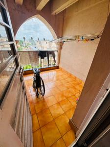 Balcony Image of 1000 Sq.ft 2 BHK Apartment / Flat for rent in Nyati Environ, Tingre Nagar Pune for Rs. 42000