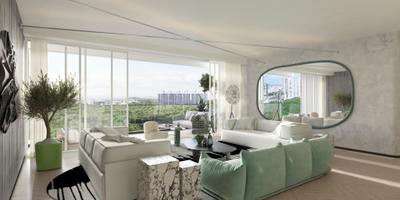 Hall Image of 2559 Sq.ft 4 BHK Apartment / Flat for sale in Yoo One Phase I, Mohammed Wadi Pune for Rs. 29000000