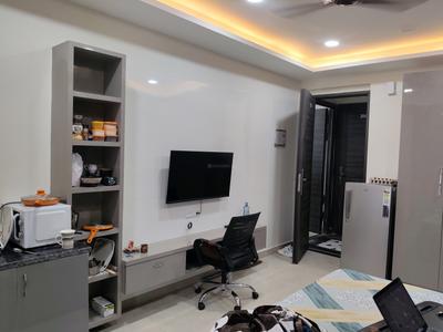 Bedroom Image of 780 Sq.ft 1 RK Builder Floor for rent in Sector 49 Gurgaon for Rs. 22000