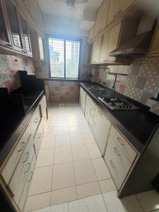 Kitchen Image of 480 Sq.ft 1 BHK Apartment / Flat for rent in Evershine Millennium Paradise, Kandivali East Mumbai for Rs. 40000