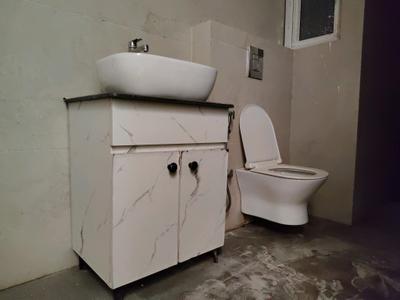 Common Bathroom Image of 1750 Sq.ft 3 BHK Builder Floor for rent in AKJ Green Floors, Crossings Republik Ghaziabad for Rs. 25000