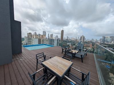 Balcony Image of 1500 Sq.ft 3 BHK Apartment / Flat for sale in Dadar East Mumbai for Rs. 60000000