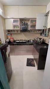 Kitchen Image of 1010 Sq.ft 2 BHK Apartment / Flat for rent in GK Silverland Residency Phase 1, Ravet Pune for Rs. 26000