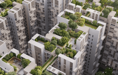 Image of 961 Sq.ft 3 BHK Apartment / Flat for sale in Rajarhat, Kolkata for Rs. 14800000