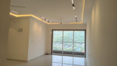 Living Room Image of 1040 Sq.ft 3 BHK Apartment / Flat for rent in Runwal Sanctuary, Mulund West Mumbai for Rs. 85000