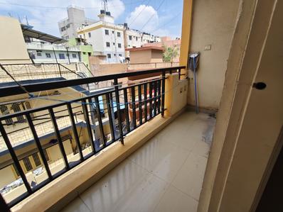 Balcony Image of 1300 Sq.ft 2 BHK Apartment / Flat for rent in New Tippasandra Bengaluru for Rs. 50000