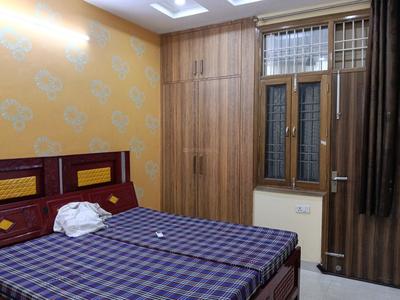 Bedroom Image of 1400 Sq.ft 3 BHK Builder Floor for rent in Indirapuram Ghaziabad for Rs. 37000