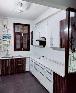 Kitchen Image of 1250 Sq.ft 3 BHK Apartment / Flat for sale in Chandan Hola New Delhi for Rs. 8000000