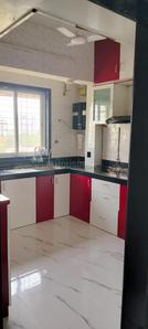 Kitchen Image of 720 Sq.ft 1 BHK Apartment / Flat for rent in Rakesh Park, Airoli Navi Mumbai for Rs. 36000