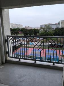 Balcony Image of 750 Sq.ft 1.5 BHK Apartment / Flat for rent in Ganga Millennia Undri, Undri Pune for Rs. 19000