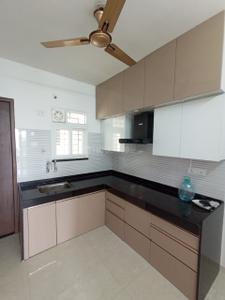 Kitchen Image of 1300 Sq.ft 3 BHK Apartment / Flat for rent in Majestique Towers East Phase 1, Kharadi Pune for Rs. 47000